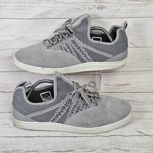Diamond Supply Company All Day Brandon Biebel Gray Skate Shoe Size 11